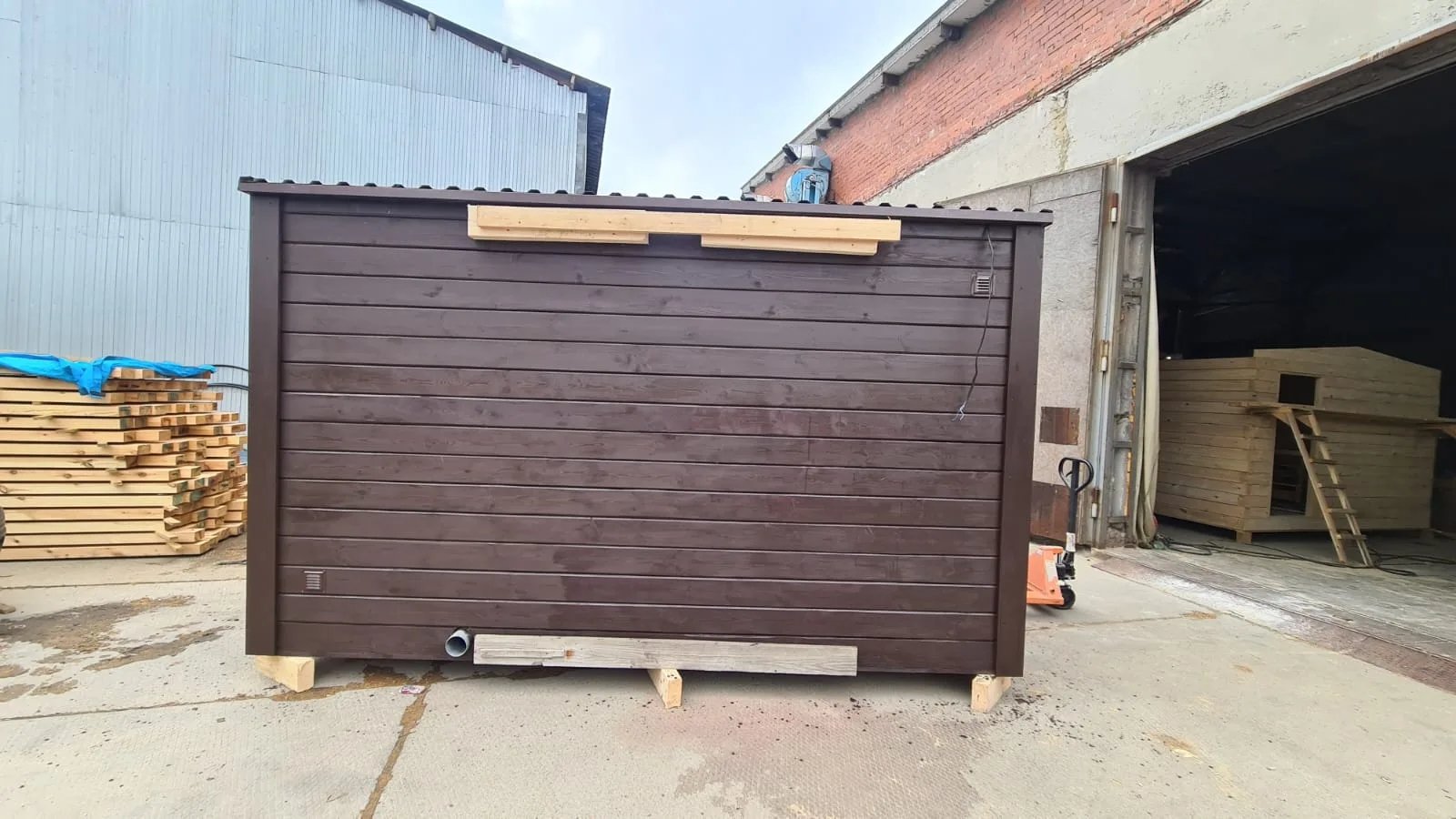 Баня из бруса